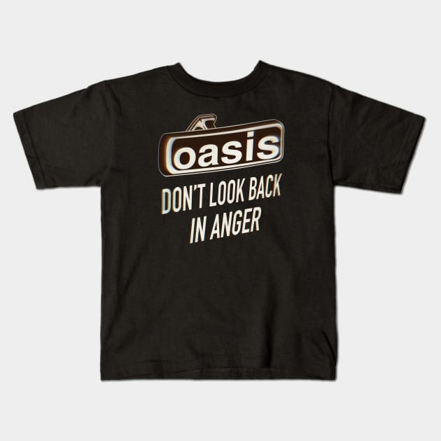 Don't look back in anger Kids T-Shirt by Kaijester